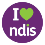 I heart NDIS logo myown services